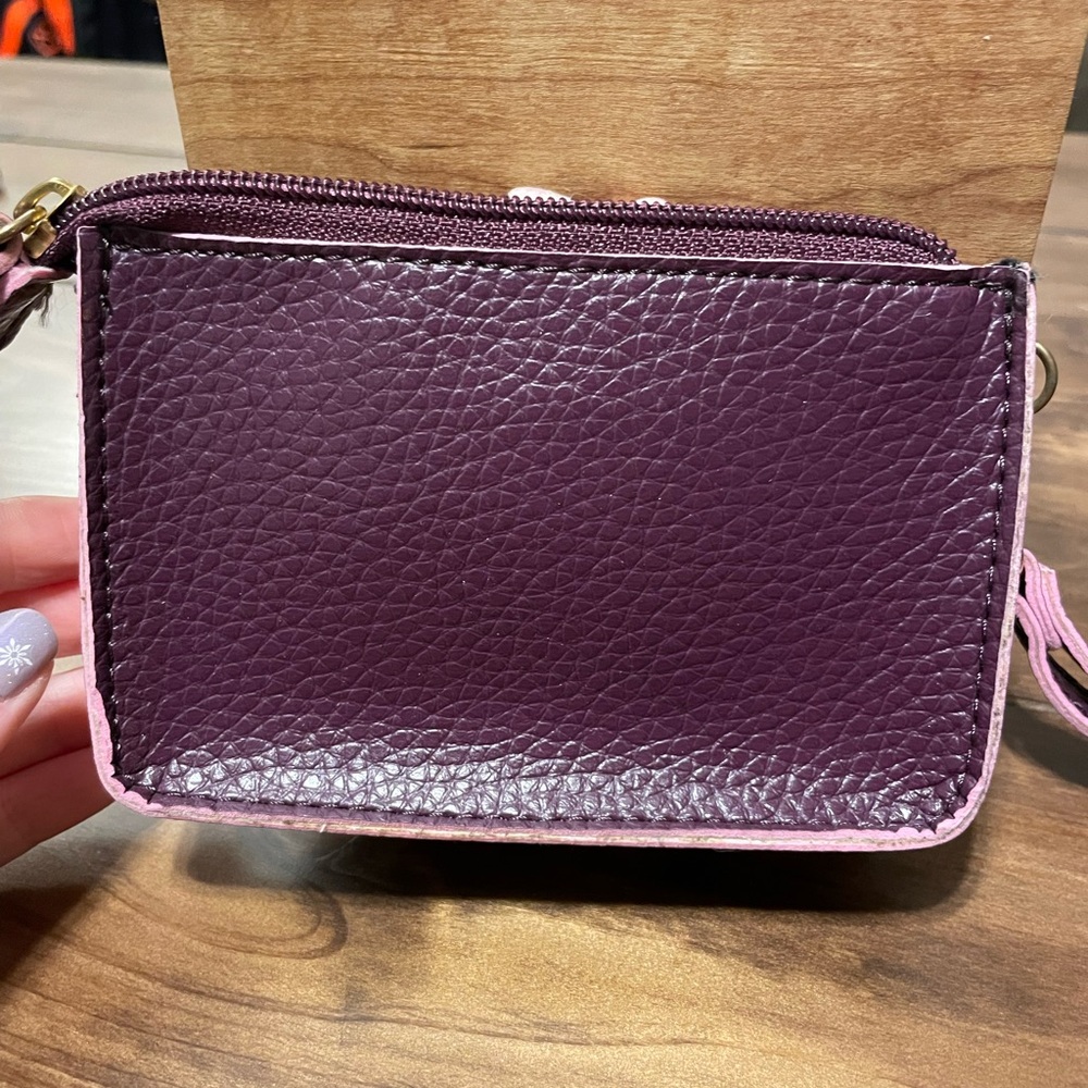 Purple Ruffle Wristlet - Picture 3 of 5